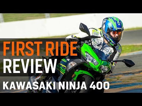 Kawasaki Ninja 400 First Ride Review at RevZilla.com