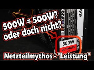 Power supply myths 👻 Fact check: output power and performance specifications SUB