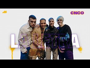 CNCO - Toa La Noche | #LaLetra Lyric Vídeo x Made in Latino