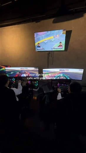 UpShift Racing Simulator Cafe on Instagram: "Tag your barkada👇 Who’s the fastest in your group? 🏁 Bring them here and let’s find out 👀 📍 UMall, Taft (near DLSU & CSB) #UpshiftRacingCafe #TaftSpots #simracing #taft #f1 #cafe #racingsimulator #dlsu #simracingph #csb #tambayan #tafteats #matcha"