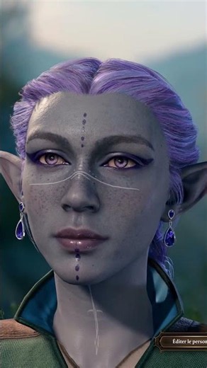 Pretty deep gnome (svirfnebelin) #baldursgate3 #bg3 #charactercreation