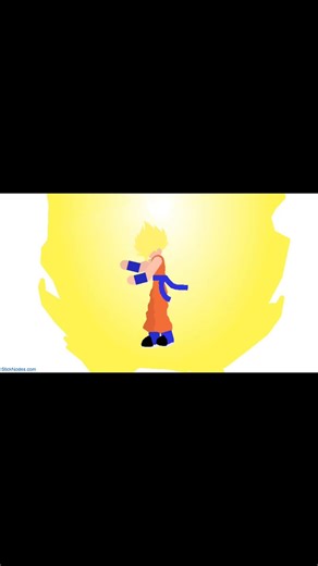 Goku transformation |Stick Nodes| #animation #sticknodes #dragoball #stickmananimation #stickman