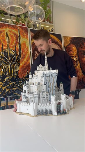 For those who said I need a bigger table now #lotr #11377 #40893 #rlfm #lordoftherings #minastirith