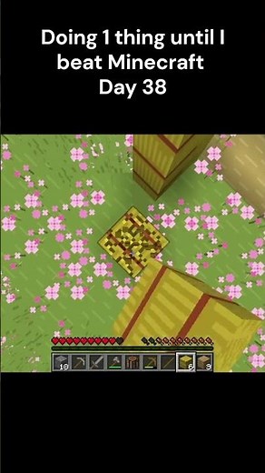 Minecraft Day 38 Challenge is INSANE #minecraft #shorts #challenge