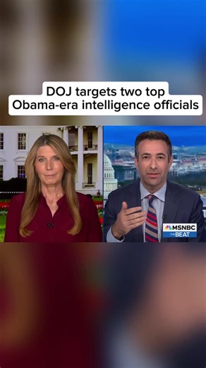 The Beat with Ari Melber 📺 on Instagram: "President Trump’s DOJ is targeting two top Obama-era intelligence officials, launching criminal probes into former CIA Director John Brennan and former FBI Director James Comey. MSNBC’s Ari Melber and Nicolle Wallace discuss. @nicollewallace"