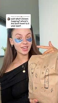 BROWN BAGGING IT! 👝✨ #makeup