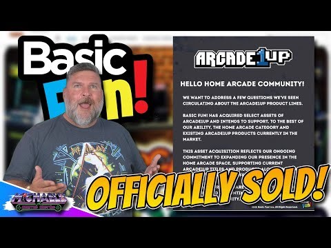 Arcade1Up Officially Sold To Basic Fun!