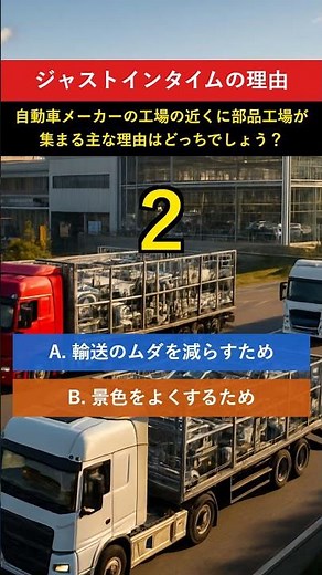 ジャストインタイムの理由 #ネタチャンネル #Shorts #雑学 #豆知識 #社会の雑学 #ジャストインタイム #トヨタ生産方式 #在庫管理 #物流 #経営学 #ビジネス雑学 #企業の工夫 #JIT