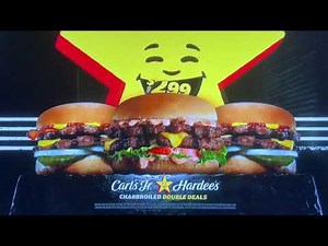 Carl’s Jr./Hardee’s restaurant NEWEST TV commercial🍔
