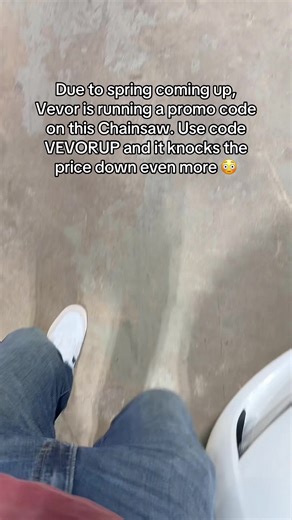 Vevor Chainsaw Deal: Use Code VEVORUP for Extra Savings!