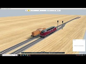 3D Modellbahnstudio Version 8 - Züge mit Signalen und Gleiskontakten steuern