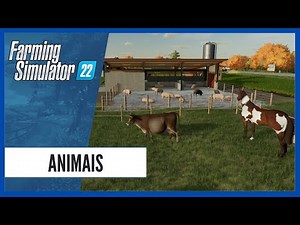 Farm Animals in Farming Simulator 22