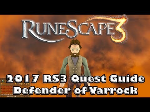 RS3 Quest Guide - Defender of Varrock - 2017(Up to Date!)