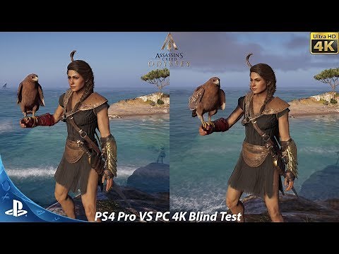 Assassin's Creed Odyssey PS4 Pro VS PC Maximum Settings | Graphics Comparison Blind Test
