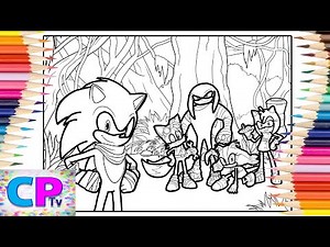 Sonic Boom Coloring Pages/Sonic Super Speed Coloring/Elektronomia/Sky High pt.II/Elektronomia Music