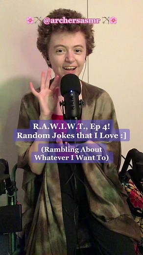 R.A.W.I.W.T., Ep 4! Random Jokes That I Love :]! Hope you’re all well 🌸🌸☺️☺️ /gen #fyp #foryou #foryoupage #fypage #asmrcommunity #asmrtist #asmrtistsoftiktok #asmrtiktoks #asmr #asmr_tingles #tingles #tingle #asmrsounds #asmrrambling #asmrramble #relax #relaxing #relaxingsounds #satisfy #satisfyingsounds #satisfying