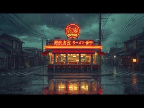 Tokyo Rain Sleep 🌧️ Japanese Lofi Music To Calm Your Mind & Deep Sleep Too | Soft Tokyo Rain