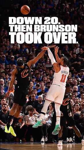 This Jalen Brunson 3 Pointer over James Harden Changed the Entire Game