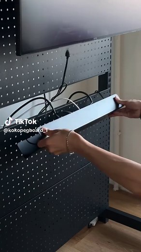 🔥【Gaming Wall Revolution】20% SPACE • 240% STORAGE! 🎮 KOKOPEGBOARD mounts ALL your gear with cold-rolled steel frame! ▫️ Hold keyboards/headsets/consoles like a BOSS ▫️ Secret cable tunnels & RGB glow 👉 Shop NOW: www.kokopegboard.com ⚡ Try🎮✨ #kokopegboard #pegboard #GamingSetup #foryoupage #storage #GamingRoomDesign #gamingsetupinspo #B2BSolutions #GamingRoomSetup