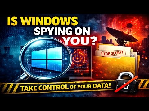 Windows Is Watching You! Must Turn OFF All Tracking Instantly