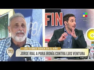 🗣️JORGE RIAL A LUIS VENTURA: "UN POCO DESPECHADO ESTÁS, GORDO"