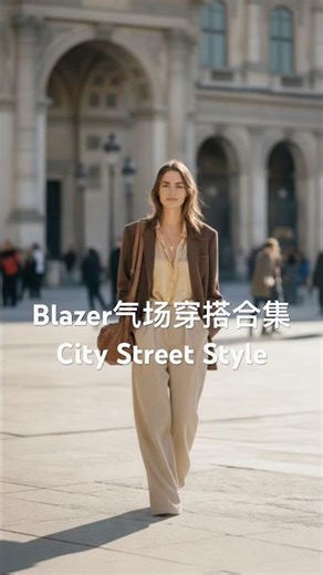 Blazer 气场穿搭街拍合集 | Blazer City Street Style #lookbook #fashion