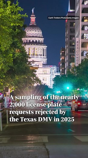 Exploring Texas Personalized License Plates: Trends and Rejections