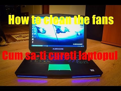 How To Clean Dell Alienware 15 R2 Laptop Fans Adventure