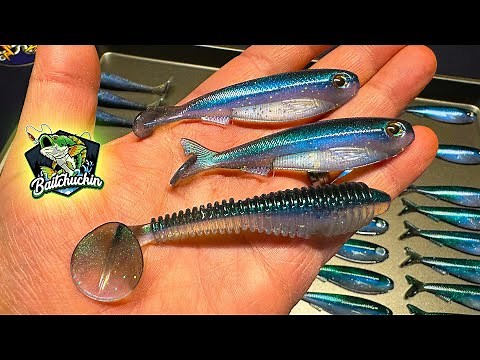 SIMPLE Shad Color For Soft Plastic Swimbaits
