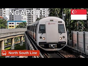 🇸🇬 Singapore MRT - North-South Line (2022) (4K)