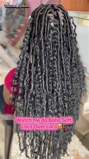Boho Soft Locs Over Locs- $650😙 Hair and Jam was Included #softlocs #locs #fyp #mayaro #trinidad