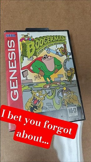 Boogerman was a classic on Sega and Super Nintendo! #sega #snes #retrogaming