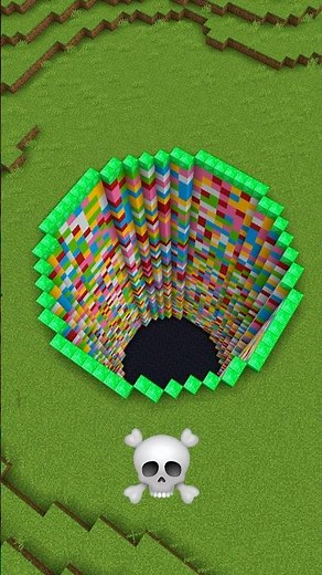 Minecraft Tunnel Build Battle - Noob vs Pro vs Hacker vs God #shorts #minecraft