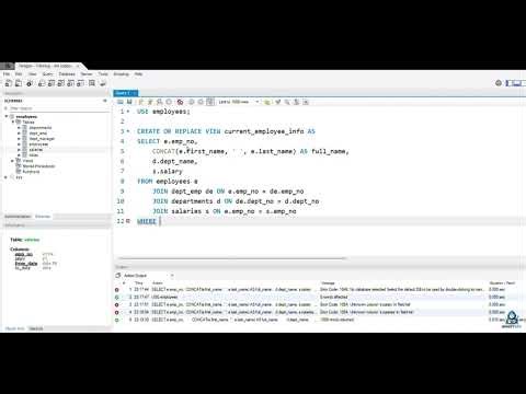 MySQL Views Explained (Taglish) | Simplify Complex Queries | Employees Database