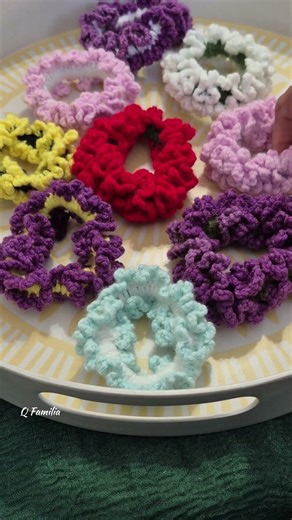 My Next Crochet Tutorial is Coming Soon | Easy Crochet Scrunchies Tutorial Coming Soon | #Shorts