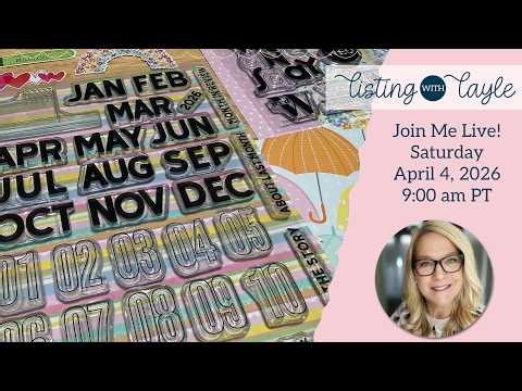 List With Me... LIVE, Creative Listing Traveler's Notebook Style 4.4.26