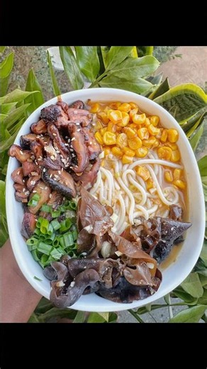 Miso soup #miso #shiitake #noodles #vegan #veganrecipes
