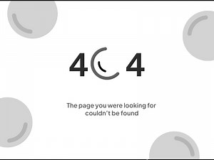 404 error state animation