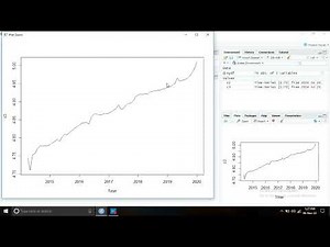 Stationary test in Rstudio/ADF & PP test