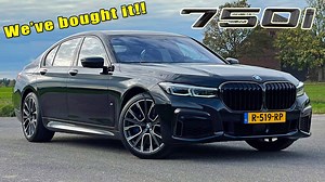BMW 750i G11 LCI Review 530HP V8 Autobahn