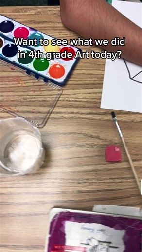 Color Wheel Umbrella Drawing Project