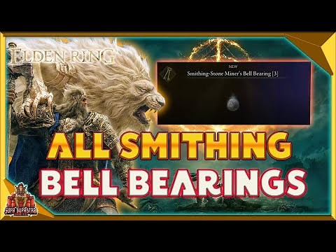 Elden Ring How To Get Smithing Stone Miners Bell Bearing 1 2 3 4 - Find All Locations Easy