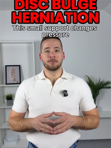 Bending forward increases pressure inside the spinal disc. If the nerve is irritated, that pressure spike can trigger sciatica. That is why tying your shoes sometimes hurts. Position matters more than people think. Comment PAINFREE for my FREE disc recovery plan. #herniateddisc #discbulge #sciatica #sciaticapain #pinchednerve