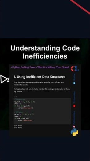 Understanding Code Inefficiencies #ai #artificialintelligence #machinelearning #aiagent