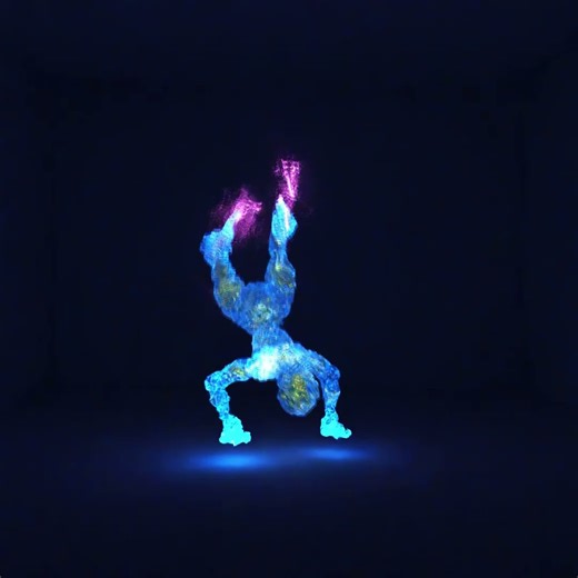 Dancing Fluid Character- Blender + Flip Fluids