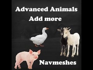 Advanced animals prefab FS17
