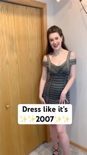 2007 bandage dress try-on fail! (Beyonce inspired)