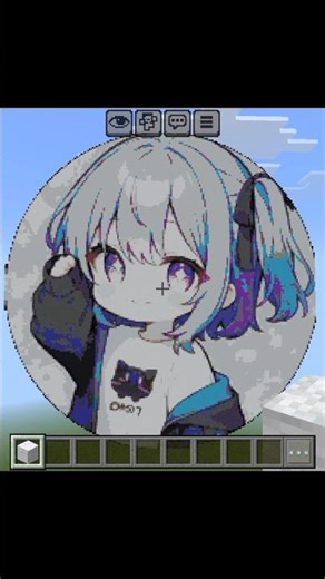 Subscriber Profile to Minecraft Pixel Art🔥 #minecraft#minecraftart#minecraftbuild#minecraftanimation