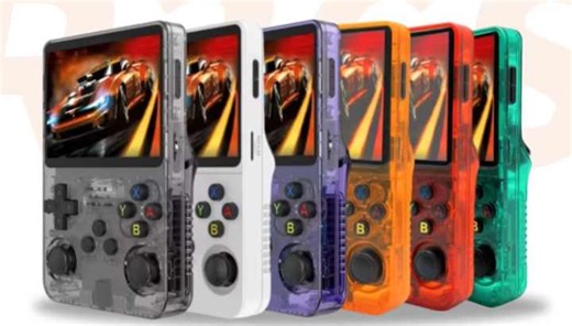 2026 Stock 128GB R36S Retro Handheld Game Console Linux System 3.5 Inch Screen 64GB Portable Pocket Video Game Player R36S
