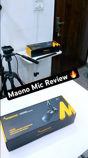 Maono PD200X Review 🔥 Unboxing, Setup & Sound Test | Best USB/XLR Dynamic Mic? #tech